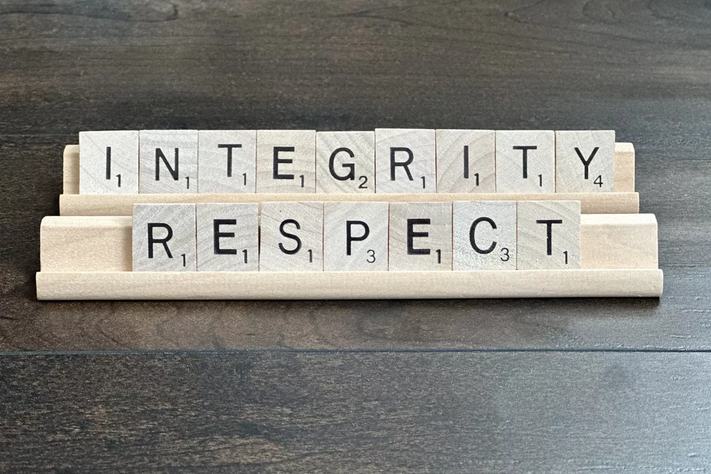 Integrity and respect
